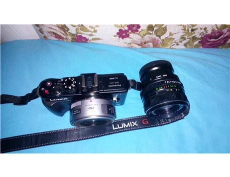 Panasonic Gx1x 14 42 mm ve HELİOS 44M/7 f:2 58MM lens