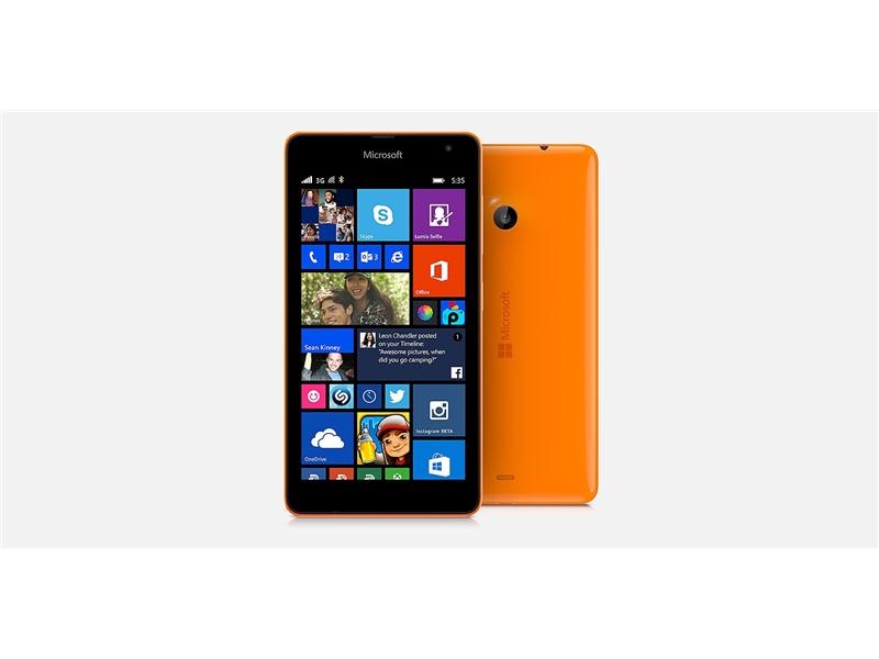 microsoft lumia 535 turuncu 