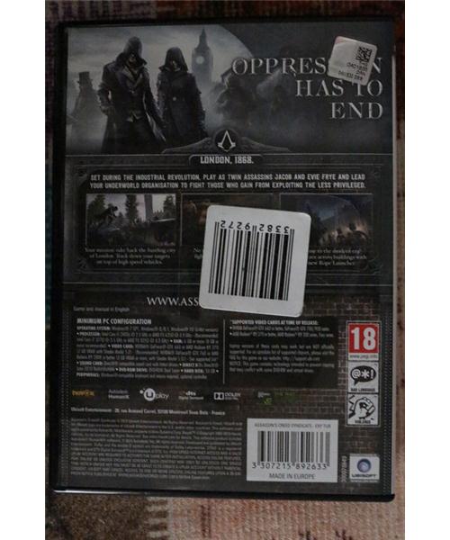 PC Assassin´s Creed Syndicate Takaslanır...