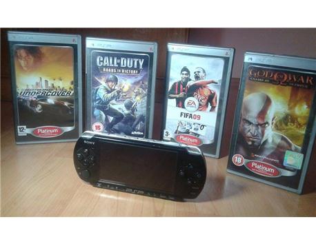 TERTEMİZ PSP 3003 + 4 OYUN PSVİTA İLE TAKAS OLUR !