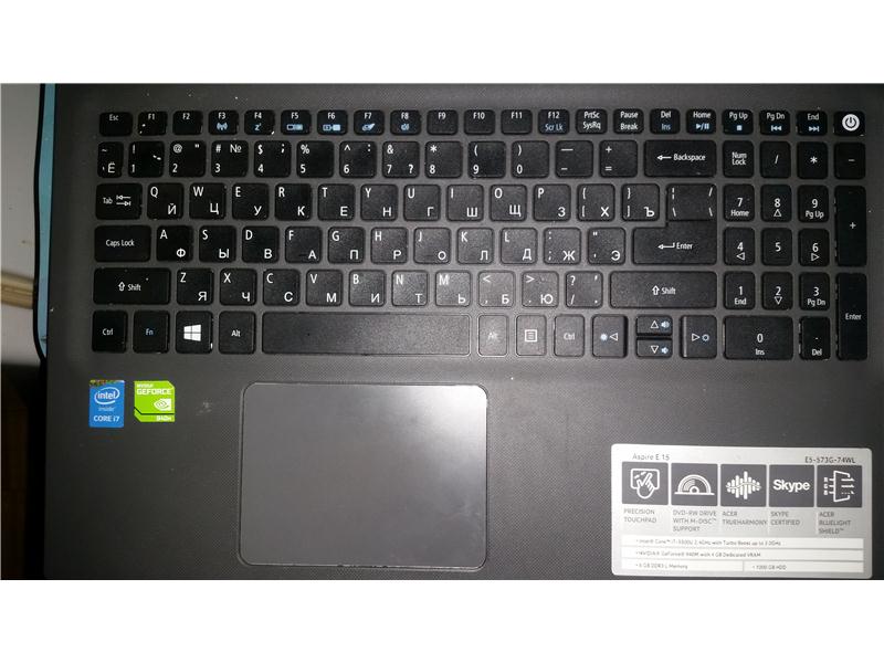 acer i7 5.nesil 6  gb ram.940m 2 gb ekran karti,1000 hardisk takas telefonla