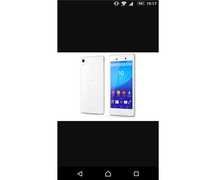 Sony xperia m4 aqua beyaz temiz telefon