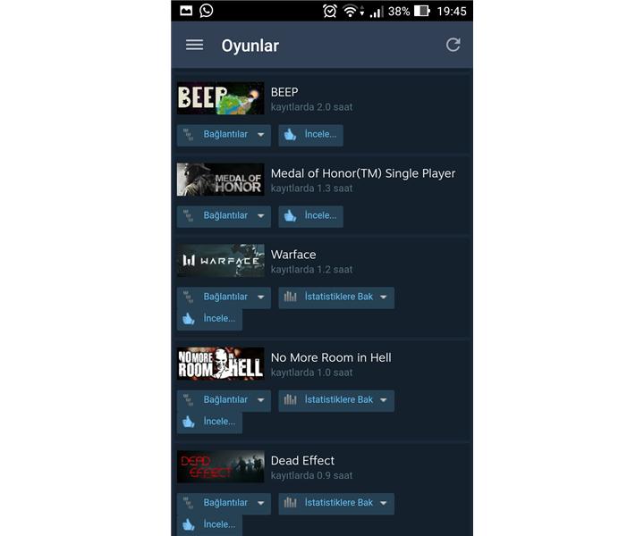 Steam hesabı