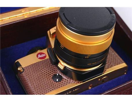 Leitz Leica R4 Gold Luxury Edition with Summilux 50mm 1.4