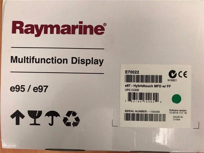 raymarine hybır touch balık bulucu