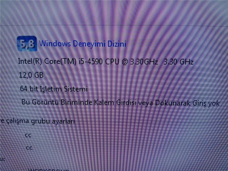 İ5 4 nesil 12 gb ram 2gb topmlamda 4 gb ekrankarti monktor klavye mavs