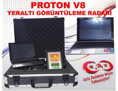 İKİNCİ EL YERALTI RADARI  PROTON V8___AZİZ DEDEKTÖR