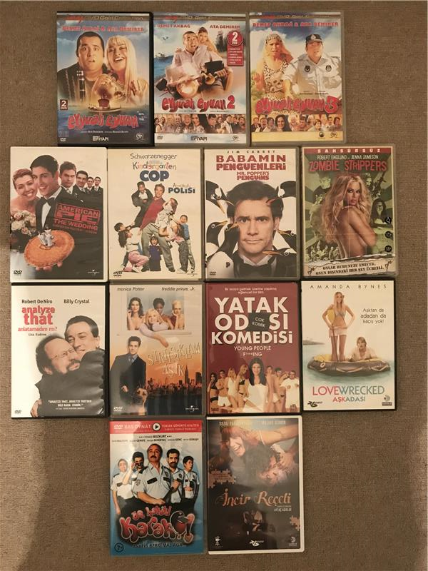 D&r’den Alınma orjinal dvd filmler. 