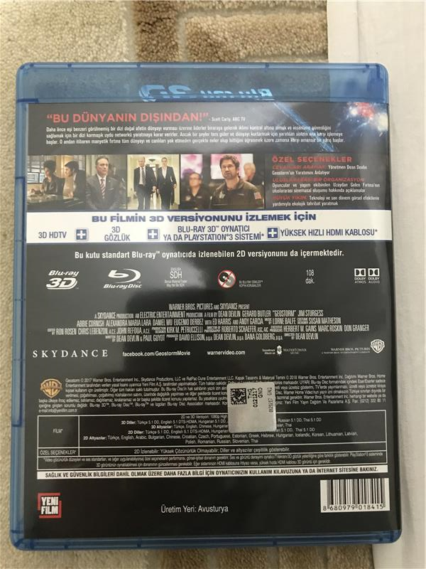 Orjinal 3D - 2D bluray film