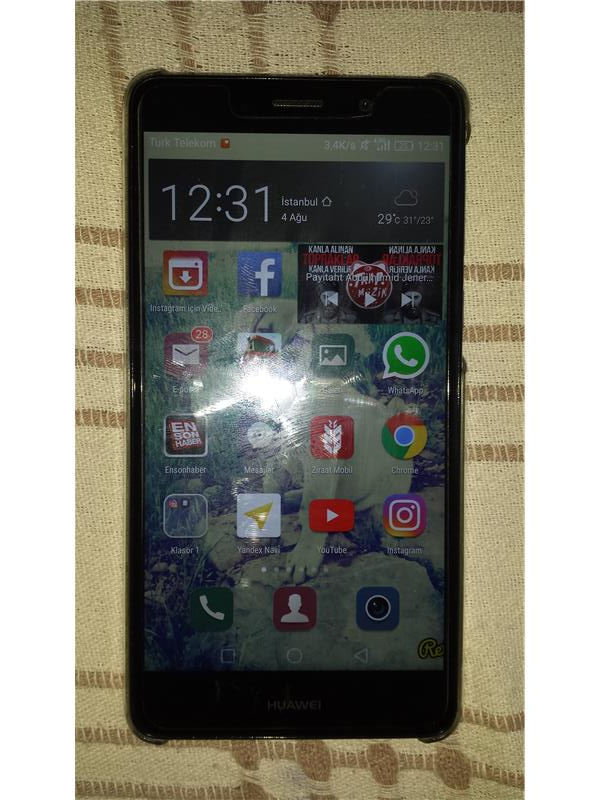 Huawei GR5 2017 1 buçuk yıl garantili Full Kutulu