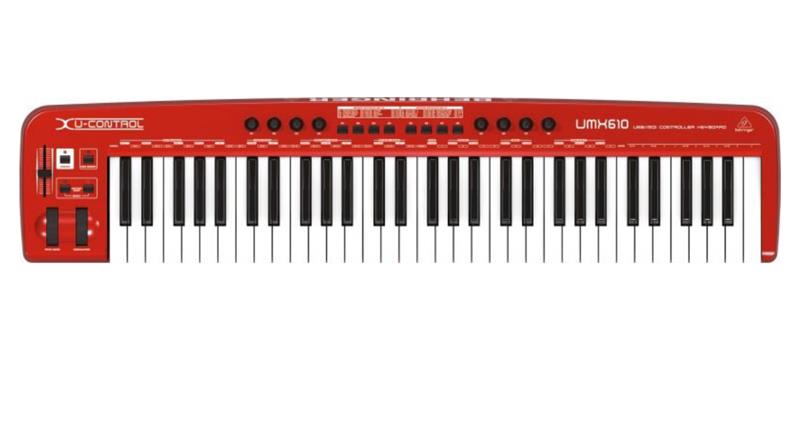 Behringer UMX610 midi klavye sıfırdan farksız