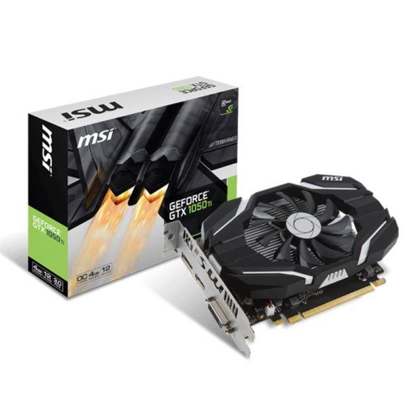 MSI GeForce GTX1050 Ti 4GB OC GDDR5 128Bit NVidia DX12 (Gtx 1060 veya Rx 580/570 takaslı)