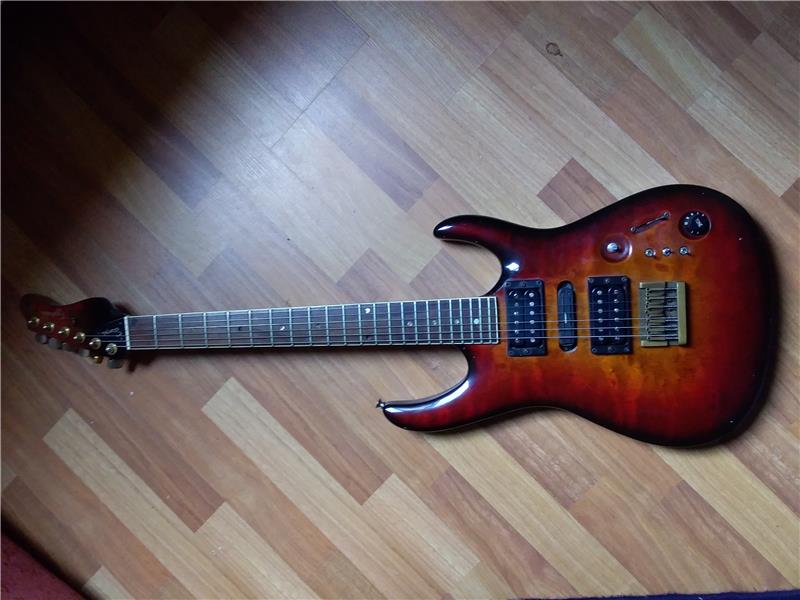 El Yapımı Elektro Gitar - Tamir Gördü