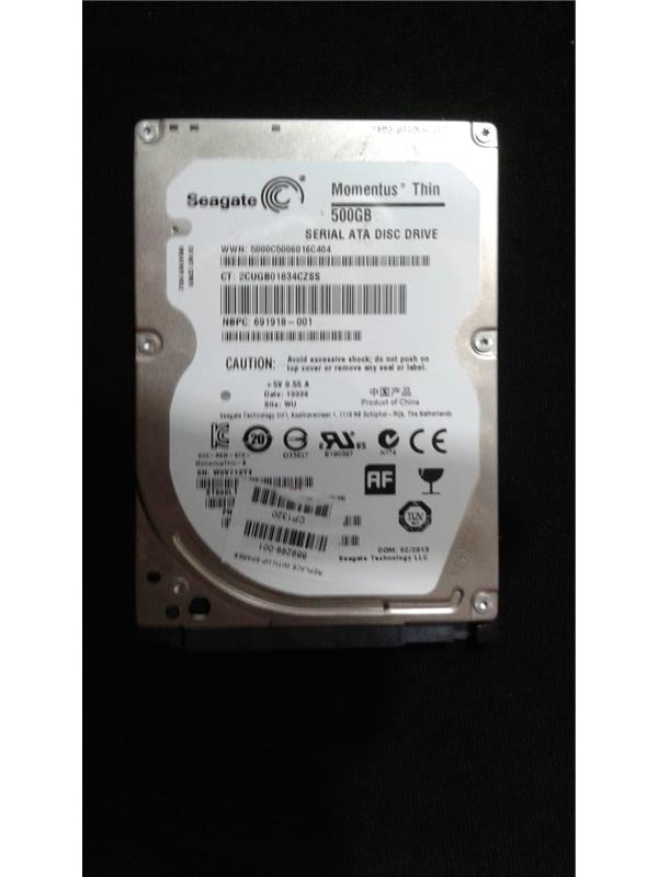 Seagate 500 Gb Hdd Laptop Hdd Si Sıfır Hiç Kullanılmadı