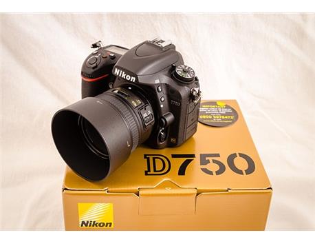 Nikon D750 DSLR Camera ..$1350 USD