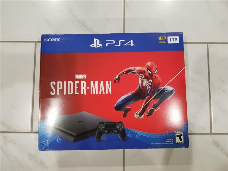 Sony PlayStation 4 Slim 1 TB SPIDER-MAN