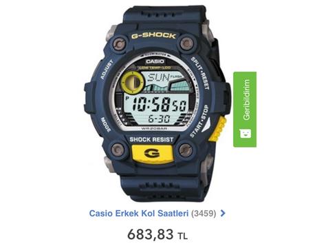 Sifir casio G-shock g-9700-2