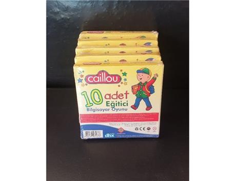 Caillou’nun Eğitici PC Oyunları 10’lu Set