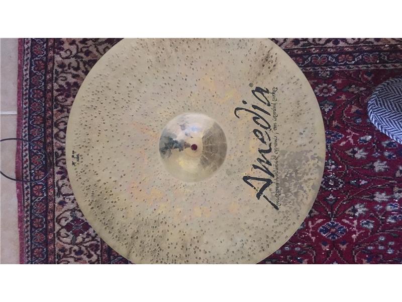 amedia raw rock ride cymbal