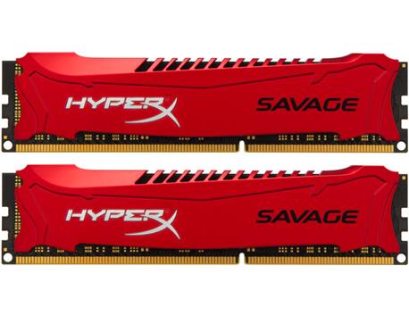 Kingston Hyperx Savage 8 GB(2x4GB) 1600MHz DDR3 HX316C9SRK2/8 Bellek