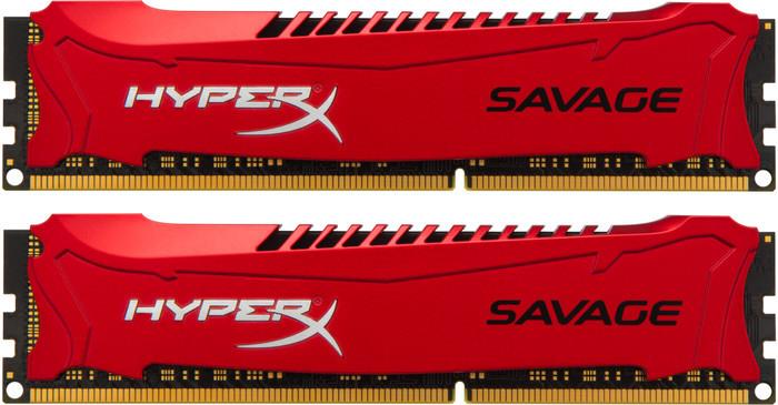 Kingston Hyperx Savage 8 GB(2x4GB) 1600MHz DDR3 HX316C9SRK2/8 Bellek