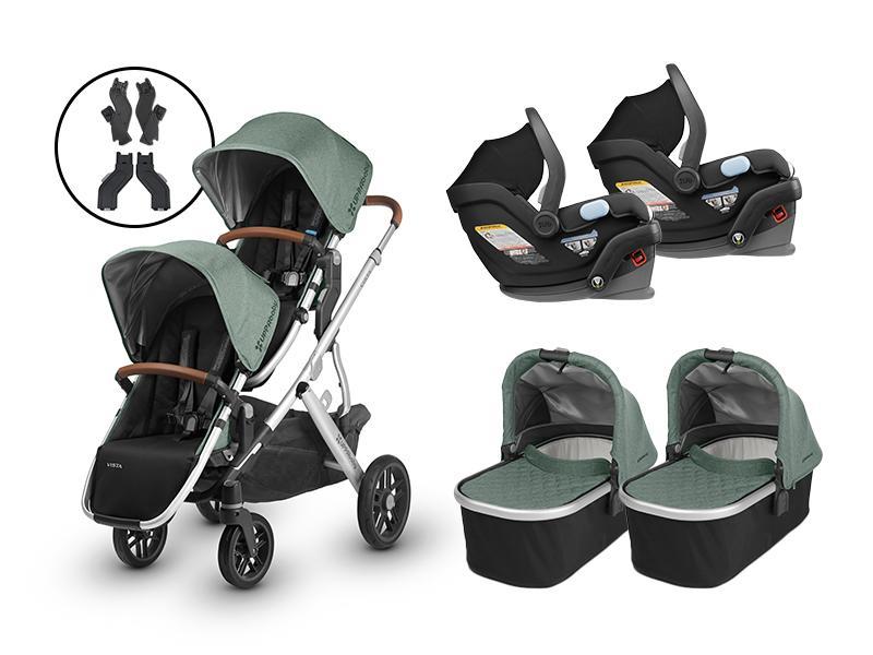 2019 UPPAbaby Vista Twins Travel System