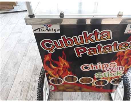 Cubukta patates makinasi  