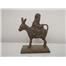 ANTİKA BRONZ NASRETTİN HOCA. 13,5 cm BOYUNDA