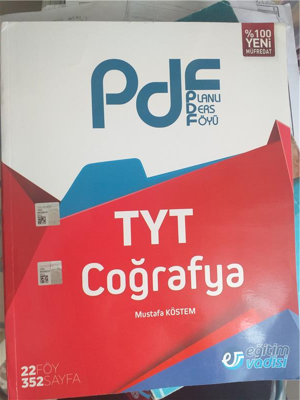 Tyt coğrafya test kitabı