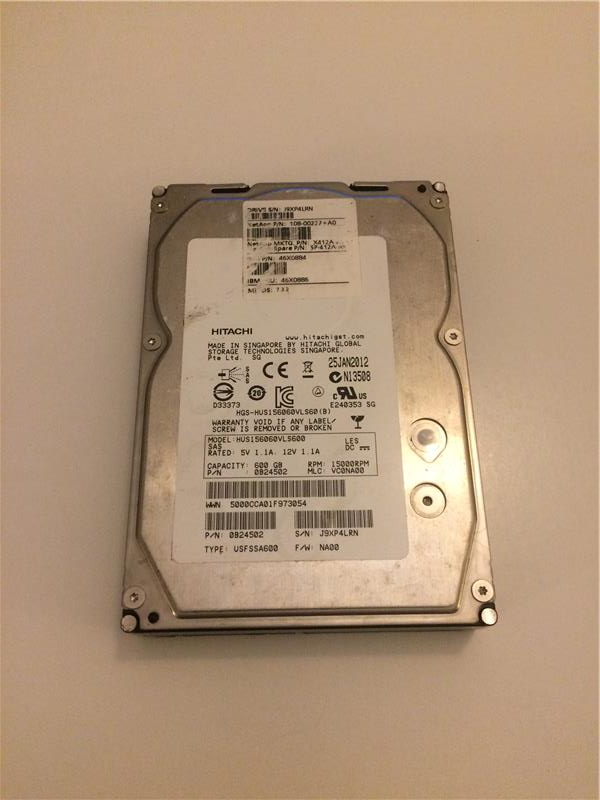  Hitachi 600gb