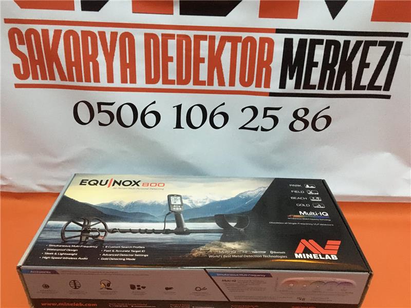 MİNELAB EQUİNOX 800 SIFIR ADINIZA FATURALI