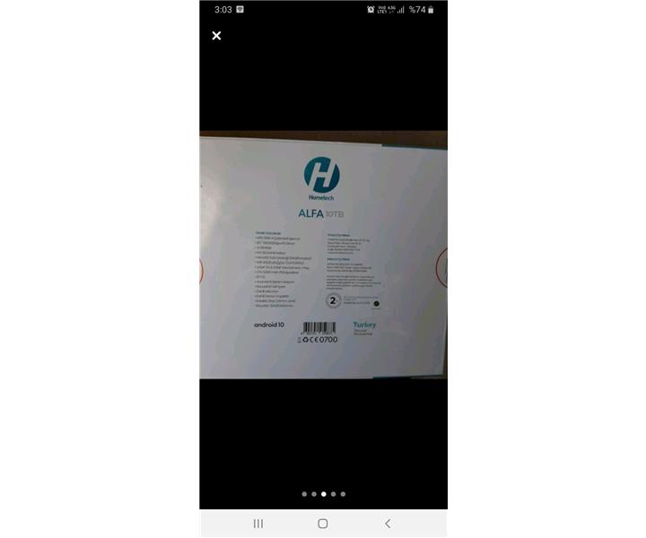 HOMETECH ALFA 10TB 10.1 INC IPS EKRAN KLAVYELI SIFIR TABLET