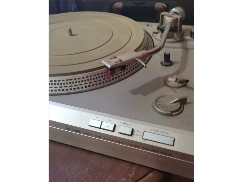 SONY PS-313FA DIRECT DRIVE FULL AUTOMATIC STEREO TURNTABLE