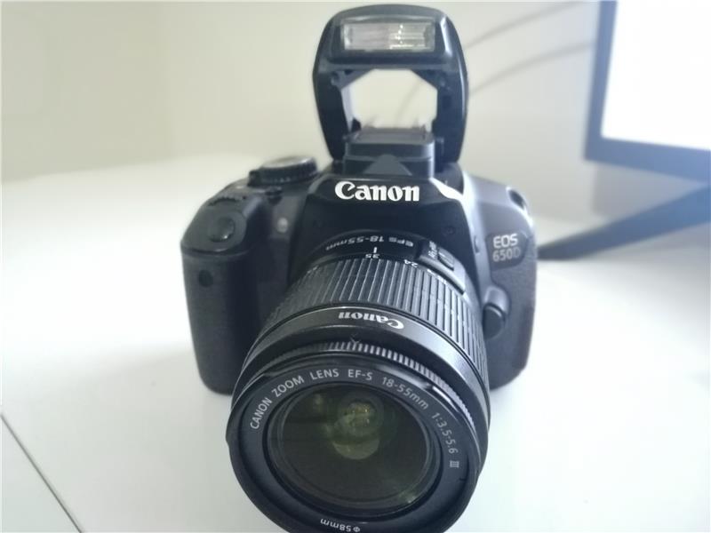 Temiz Canon 650D Rebel T4İ 10K Shutter