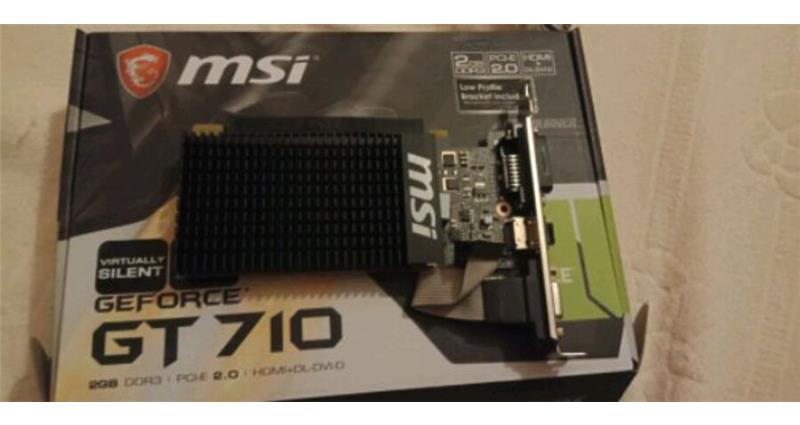 Msi Gt 710 1 Gb Garantili Temiz