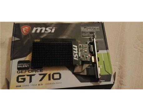 Msi Gt 710 1 Gb Garantili Temiz