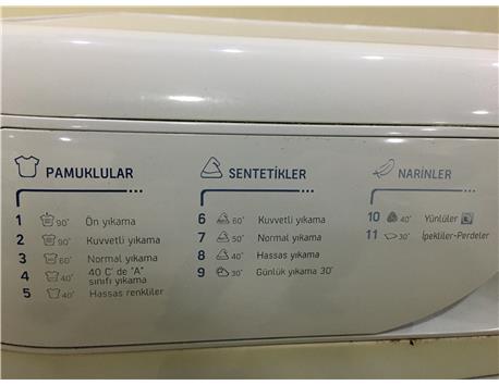 Çalışır durumda ariston tam otomatik çamaşır makinesi