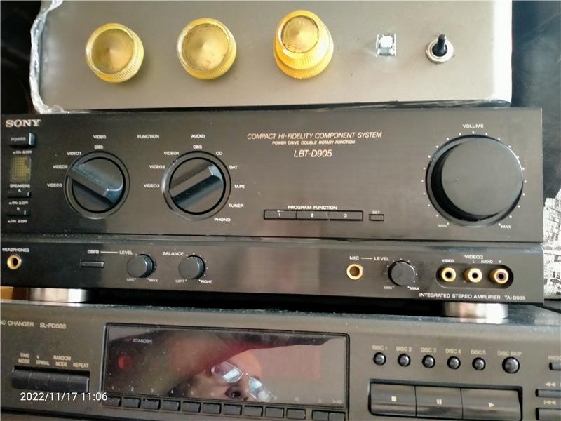 SONY LBT D905 STEREO AMPLİFIER