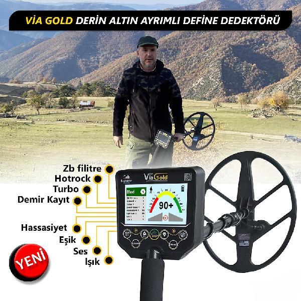 Asya Via Gold Dedektör Sıfır - Kastamonu Gümüş Dedektör de