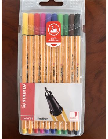 Stabilo Fineliner Set