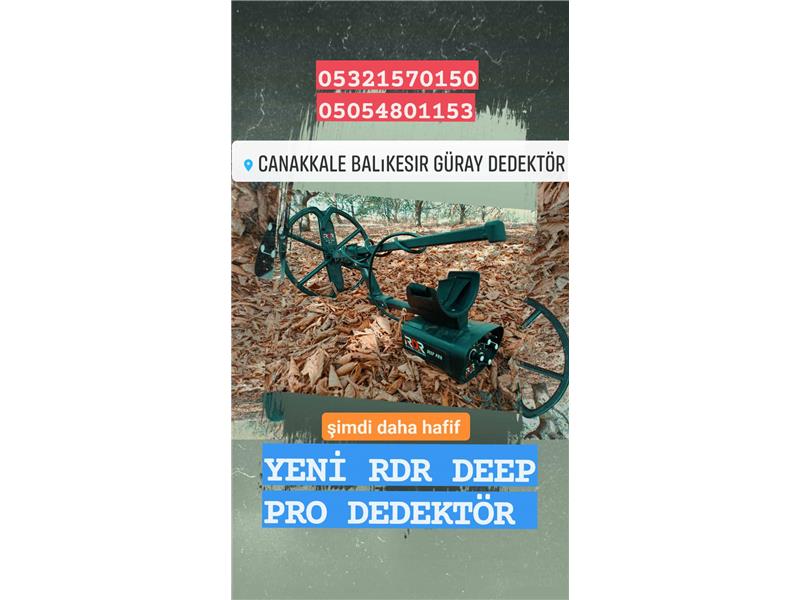 GÜRAY DEDEKTÖR ´den Kampanya YENİ RDR DEEP PRO METAL DEDEKTÖR alana promosyon hediye pointer çanta