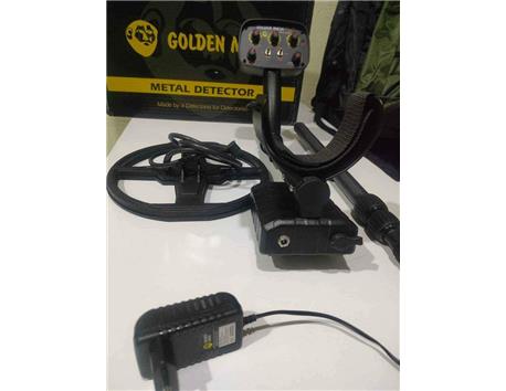 GOLDEN MASK PRO 4 18 KHZ DEDEKTÖR 23*25cm BAŞLIKLI arazi görmemiş çizik yok