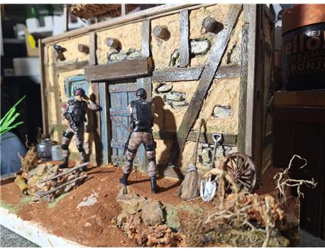 Suriye Kamışlı nokta operasyonu diorama