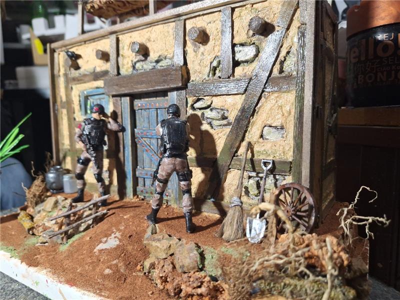 Suriye Kamışlı nokta operasyonu diorama