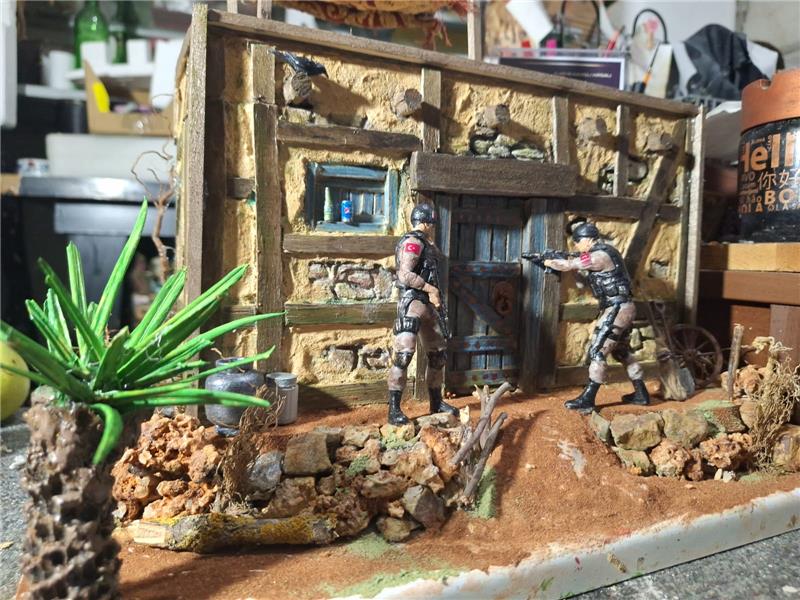 Suriye Kamışlı nokta operasyonu diorama