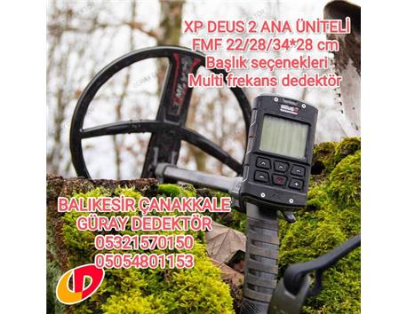 XP DEUS 2 ANA ÜNİTELİ FMF 22/28/34*28cm BAŞLIK seçenekli  MULTİ FREKANS  DEDEKTÖR