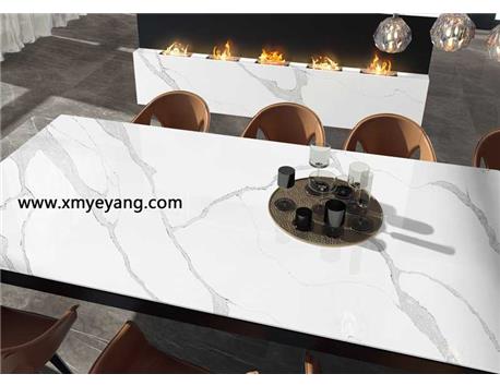 Artificial Marble White Quartz Slabs 