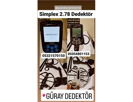 NOKTA SİMPLEX+ 2.78v DEDEKTÖR STD PAKET