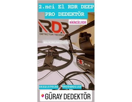 yeni RDR DEEP PRO DEDEKTÖR 2.nci EL sıfır diye al