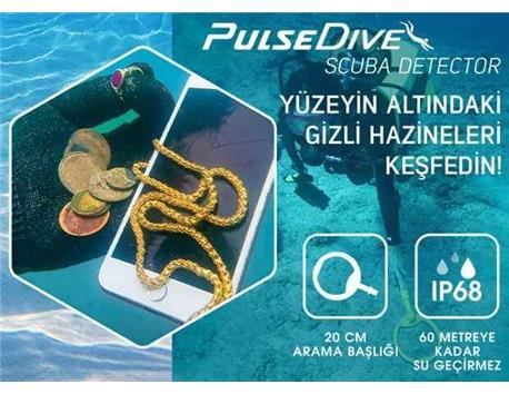 NOKTA PULSE DİVE SCUBA 20 CM SUALTI DEDEKTÖR ve NOKTA PULSE DİVE 2Sİ1 ARADA SET SUALTI DEDEKTÖRLERDE İNDİRİM KAMPANYA